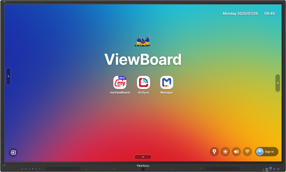 ViewSonic® - EDLA Certified ViewBoard® 65” 4K Interactive Display
